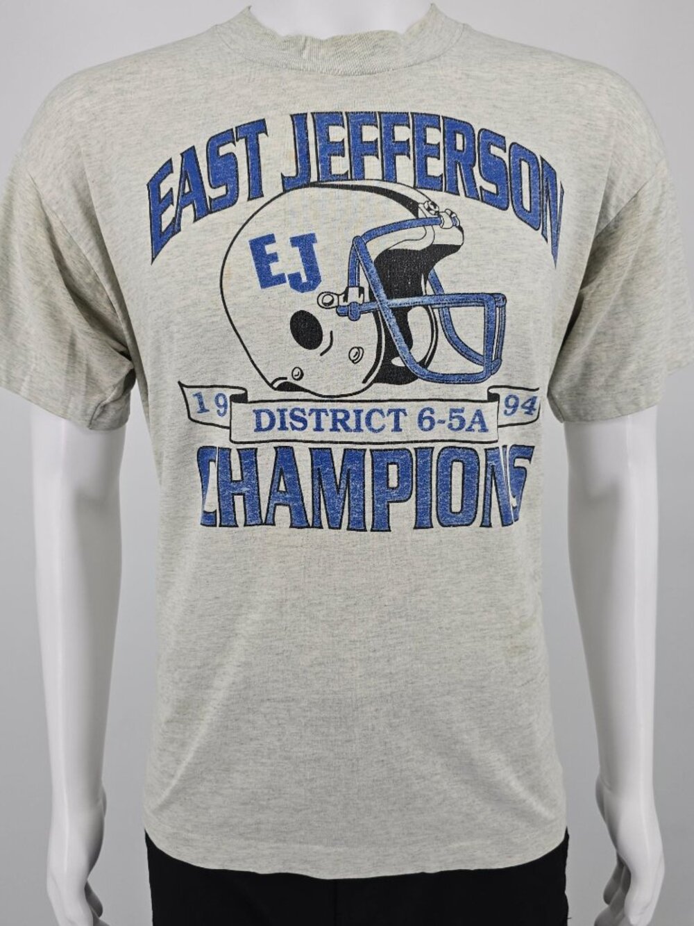 Vintage 1994 East Jefferson High School Football District Champions T-Shirt (L)